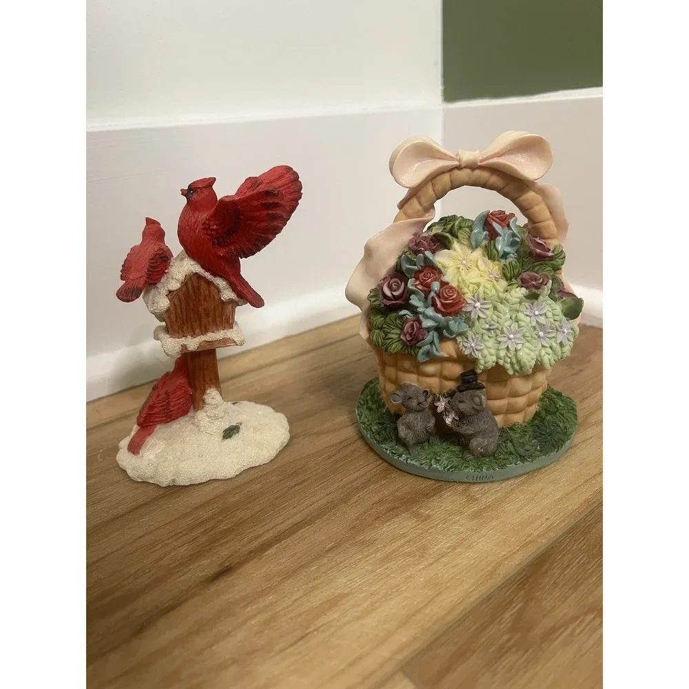Timezone The Country‎ Timepiece Collection Clock and Snow Birds Lot Decor